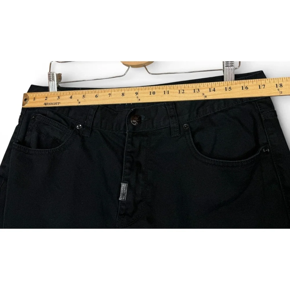 LRG Jeans Mens 36 FITS 34x30.75 Black True Straight Fit Lifted‎ Research Group